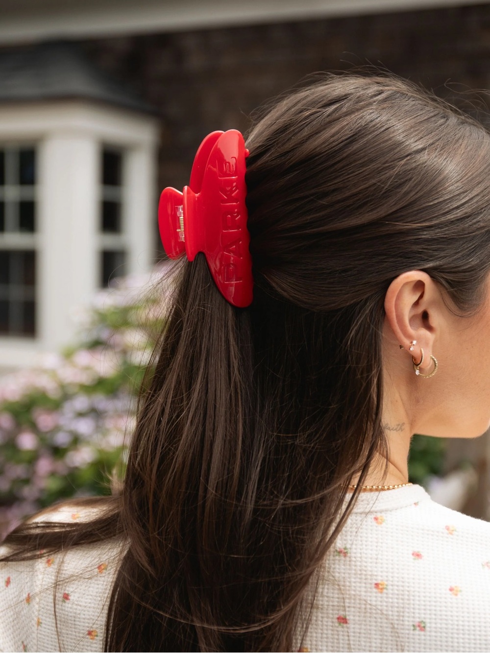 PARKE Maggie & Emma Claw Clip in Ruby